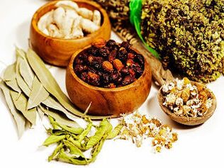 Spices and herbs that increase male power. 