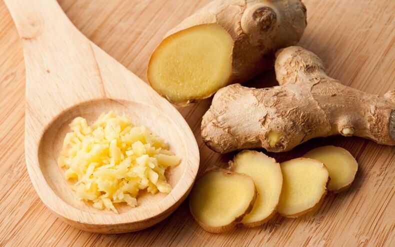 Ginger root in a man's diet can increase potency. 