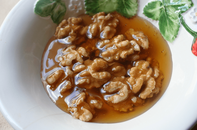 Walnuts with honey to increase potency.